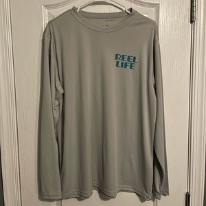 Reel Life Graphic Long Sleeve Tee